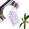 Cubierta de tarjeta de personaje de PS transparente estilo ins con tapa deslizante titular de tarjeta de identificación escolar para estudiantes cubierta protectora para tarjeta IC de control de acceso fabricante de comercio exterior