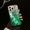 Funda de Teléfono Gradiente 15 Láser 14 para Apple 15promax 16 Bronceado Cola de Zorro iPhone14 Sentido Avanzado 13