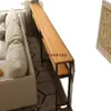 Mesa lateral de sofá pequenos armários laterais armário sanduíche prateleira sala de estar mesa de cabeceira mesa de canto calafetagem mesa longa estreita