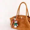 Pingente de Bolsa Porquinho de Feltro de Lã Nepalesa Chaveiro de Carro Tecido à Mão Presente para Casal Pingente de Bolsa Atacado