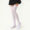 Calcetines Lolita con Lazos, Zapatos Mary Jane y Calcetines, Calcetines Largos Hasta la Rodilla, Calcetines Lolita Estilo Dulce, Calcetines JK