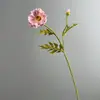 Venta Directa de Fábrica Flor de Amapola Grande Textura PU Flor Artificial Hidratante Flor Falsa Accesorios para Arreglo Floral de Mesa de Comedor en Casa Boda