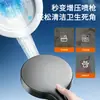 Cabezal de ducha sobrealimentado superpresurizado para baño doméstico, cabezal de ducha de lluvia de gran flujo de agua, juego de cabezal de ducha