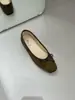 Zapatos de Mujer Temporada Primer Encuentro: Diseño de nicho con detalle de lazo, Cómodo para ir al trabajo, Colección Otoño 2026, Suela suave para mayor comodidad, Zapatos planos tipo ballet