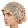 2026 Nuevo Estilo Sombrero de Malla Bordado con Encaje Calado Gorra de Cola de Pez de Verano Sombrero Bordado Elegante de Alta Calidad