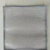 Pano de limpeza de arame prateado, pano de lavar louça de arame de aço, alternativa às palhas de aço, limpador de panelas de cozinha de dupla camada, pano de limpeza removedor de manchas de arame metálico