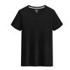Summer Crewneck Maratona Gelo Seda manga curta T-shirt de secagem rápida Fitness Running Tuanjian Work Clothes Publicidade Camisa Logotipo impresso