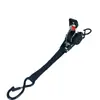 Correa de Amarre para Coche y Motocicleta Retracción con una Sola Llave Poliéster Engrosado Doble Gancho Transfronterizo Amazon Tensor de Cuerda de Retracción Automática