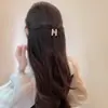 Delicado Presilha de Cabelo Meio Rabo com Pérolas Pequenas para Mulheres, Presilha para Franja, Novo Acessório de Cabelo Lateral