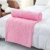 Manta de Felpa con Piel de Torre Personalizada por el Fabricante, Jacquard Tridimensional, Vellón Coral, Manta para Siesta de Oficina, Manta de Franela para Aire Acondicionado