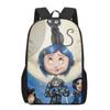 Mochila Messi Mundial de Fútbol Alrededores Mochila Escolar para Estudiantes Gran Capacidad Poliéster Mochila Reductora de Carga Bolsa para Computadora Dibujos Animados