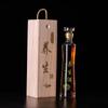 Paquete de 0.5 kg Botellas de Vidrio para Vino Saludable, Botellas de Vino Infusionado con Ginseng, Botellas Vacías de Vidrio para Vino Casero de Asta de Ciervo y Ginseng de Montaña, Tarros de Vino