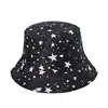 Sombrero de cubo calavera para hombre moda europea y americana protector solar Cabeza Fantasma agujero sombrero de pescador comercio exterior sombrero de cubo tendencia