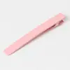 Grampo de cabelo brilhante de 10 cm na cor de doce, sem costura, presilha lateral da moda de cor sólida, presilha para franja, acessório de cabelo, presilha reta, presilha jacaré