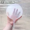 Acrílico Fluxo Casca de Cânhamo Estilo Antigo Janela Florida Leque em Forma de Casca de Cânhamo Fluxo Casca de Cânhamo DIY Lousa de Mahjong com Areia Movediça