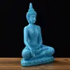 Explosiones Transfronterizas Resina Fondo Zen Buda Decoraciones para el Hogar Adornos Artesanías de Arenisca Decoraciones Estilo Chino