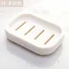Caja de Jabón de Doble Capa con Tapa, Caja de Jabón con Drenaje para Baño del Hogar, Soporte de Jabón Creativo Escandinavo Portátil para Viaje, Estante para Jabón