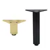 Patas para Mueble de Baño Almohadillas para Pies de Mueble Patas de Soporte Doradas de Aleación de Aluminio para Ajuste de Gabinete Patas para Mesa de Café Mesa de TV Patas para Sofá