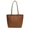 Bolsa vintage de grande capacidade feminina 2025 nova bolsa tote de nicho da moda sul-coreana, bolsa tote simples de um ombro só com axila