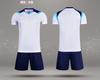 Traje de fútbol DIY de manga corta para adulto y niño, jersey con número estampado en tablero, compra en grupo, absorción de humedad, entrenamiento, competencia, uniforme de equipo