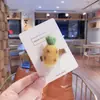 Pinza para el pelo de fieltro de color tridimensional de dibujos animados lindos estilo coreano para niñas, pinza BB, accesorio para el pelo de fruta de celebridad de internet, cuerda para el pelo nueva de otoño e invierno