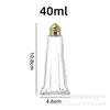 Frasco de Condimento Sal y Pimienta Torre de 1 oz Transfronterizo Uso para Restaurante Mini Botella de Condimento de Sal Botellas para Parrilla de Barbacoa Botellas Divididas