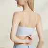 Tirantes Ultrafinos Brillantes, Tira de Gel Invisible que Realza la Fragancia y Previene la Caída, Sujetador Inalámbrico para Embellecer la Espalda para Mujer