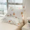 Juego de Falda de Cama Acolchada Estampada 100% Algodón Falda de Cama Engrosada Cubre Cama Funda Nórdica Ropa de Cama Individual Doble Comercio al por Mayor