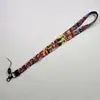 Comércio exterior anime Lanyard para celular Pingente de chave U disk Lanyard para certificado Cartão escolar Corda de pendurar no pescoço longa de poliéster Atacado