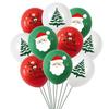 12 polegadas engrossado balão de Natal véspera de Natal decoração shopping shopping loja layout de atividade vestir balão de Papai Noel