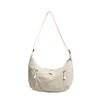 Bolsa de Nylon 2025 Nova Primavera Versátil Bolsa Feminina Ombro Transversal Leve Casual Rua Viagem Bolsa para Mãe