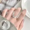 Anel de Fogos de Artifício Personalizado para Mulheres, Anel Aberto Brilhante da Moda, Versátil Hip-Hop Celebridade da Internet Anel Simples para Dedo Indicador Tendência