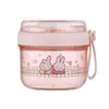 Nueva Taza de Ensalada de Frutas Taza de Desayuno con Tapa Cuchara Taza Portátil para Oficinistas Taza de Yogur Bol para Desayuno de Noche Taza de Ensalada