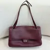 2026 Nuevo Modelo Piel de Vaca de Capa Superior Bolso Pequeño Tipo Chanel Hobo Messenger, Gran Capacidad para Viajes Diarios Hombro Cruzado Aeropuerto