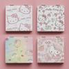 Lindo Espejo Portátil Plegable de Dibujos Animados Portátil para Estudiante Espejo Pequeño de Dibujos Animados de Cuero PU para Llevar Espejo de Maquillaje