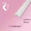 Decoración de Talla de Flor de Esquina de PU, Talla de Pared de Fondo de Yeso de Imitación, Combinación de Adorno de Flor de Esquina de PU, Moldura de PU Decorativa para Pared