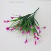 Flores Artificiales de Plástico para Interiores y Exteriores Pothos Flores de Simulación Ramilletes Tallos Únicos Arte Floral Arreglos Florales Manojos Pequeños Plantas Verdes Decorativas Flores y Plantas de Pared
