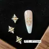 Lz Joias de Zircônia Rombus Super Brilhantes de Alta Qualidade para Nail Art Joias de Luxo Acessível Estéreo Zircônia Totalmente Cravejada de Diamante Acessórios de Unha Usáveis Fabricante