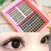 Cílios postiços transfronteiriços para mulheres mestiças europeias, americanas e asiáticas, volumosos, uniformes, sem grumos, leves e finos, mais vendidos na Amazon, DIY