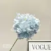 Flor Artificial Única de Hortênsia Flor de Simulação Alto Padrão Sala de Estar Sala de Casamento Quarto Arranjo Flor de Rua Arranjo de Flores Hotel de Casamento Floricultura