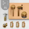 Cerradura de puerta mecánica anti-retroceso de estilo francés de lujo ligero moderno para dormitorio, manija de puerta silenciosa simple para habitación de niños y habitación de ancianos en interiores