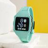 Reloj electrónico LED Macaron simple de moda para estudiantes de secundaria, relojes digitales para parejas, una generación de relojes de pelo
