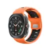 Adecuado para Correa de Reloj Samsung Galaxy Watch7 Dos Tonos Ultra Impermeable Correa de Silicona Modelo Nuevo