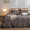 Fornecimento Transfronteiriço Conjunto Simples de Quatro Peças Lixamento Cor Sólida Doméstico Cobertor para Cama de Casal Lençol de Cama Cobertor de Colchão Roupa de Cama Comércio Exterior