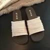 Sandalias retro estilo francés con detalle de pliegues, sandalias para mujer, nueva colección verano 2026, estilo cómodo y etéreo