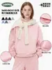 CKX Trend Nueva Sudadera 360G Algodón Puro Felpa Manga Curva Raya Lavada BOXY Sudadera con Capucha Marca Trend