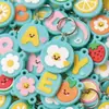 Fábrica de Origem Personalizado Série de Verão Refrescante em PVC Chaveiros de Borracha Macia Pingentes de Bolsa Personalizados Presentes Personalizados