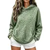 Sudadera de color liso con estampado floral 3D, con capucha, nueva, transfronteriza europea y americana, moderna, a la moda, casual, holgada, de manga larga