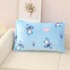 Cobija para Siesta de Stitch Oficina Lindo Dibujo Animado Animación Cobija para Aire Acondicionado Cobija Niñas Dormir Funda de Almohada de Felpa