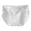 Pantis de Mujer Semihilo, Delgados y Transpirables, Algodón Puro, Entrepierna Antibacteriana 10A, Cintura Baja, Tiro Alto, Braguitas Triángulo, Una Pieza, Mayoreo